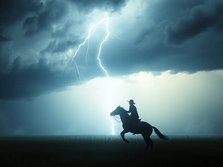 Tragedia en Corrientes: joven muere tras ser alcanzado por un rayo mientras montaba a su caballo
