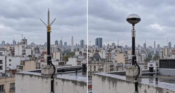 diferencias entre pararrayos convencional y PPDA