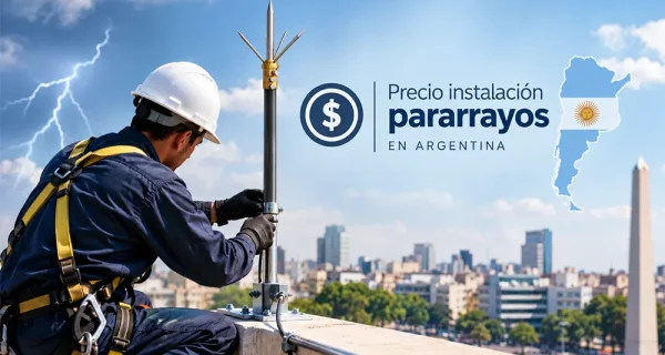 Precio de instalación de pararrayos en Argentina
