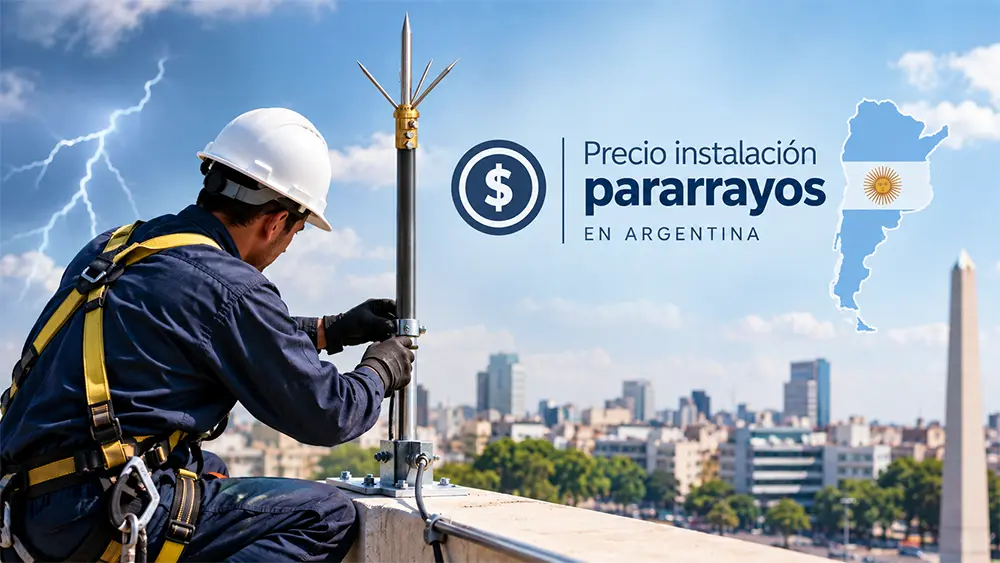 Precio de instalación de pararrayos en Argentina