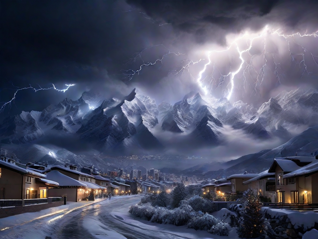 En Mendoza se registró la tormenta eléctrica con más rayos del mundo