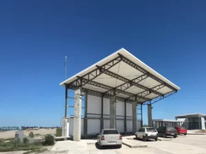 Inhibidor de Rayos SAF en Terminal del Chuy - Rocha