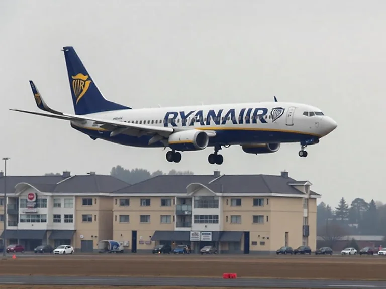 Impacto de rayo en vuelo de Ryanair