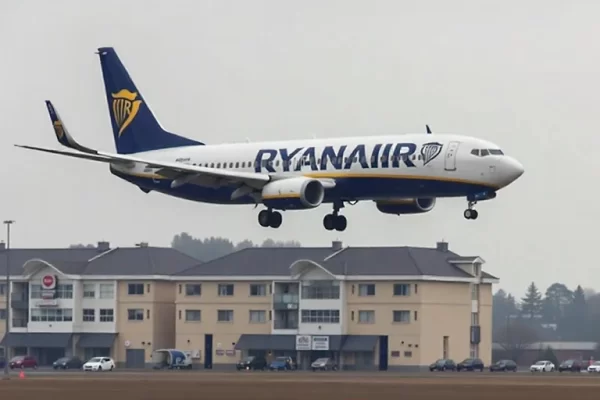 Impacto de rayo en vuelo de Ryanair