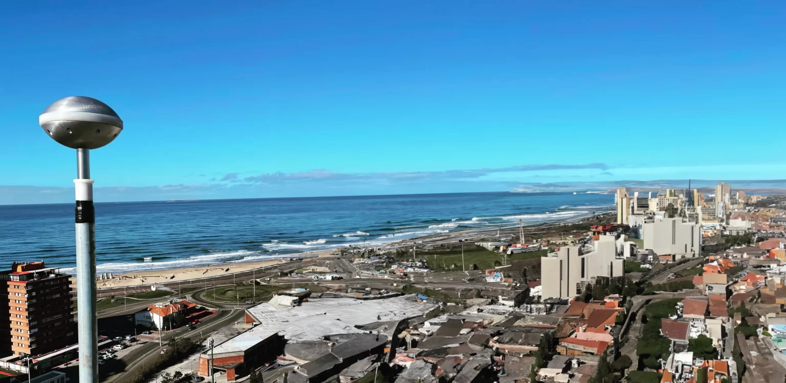Inhibidor de rayos Zeus instalado en la costa uruguaya